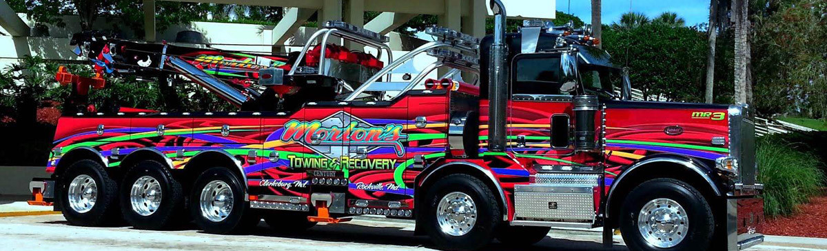 Truck for Recovery Service- Heavy Duty Towing in Maryland